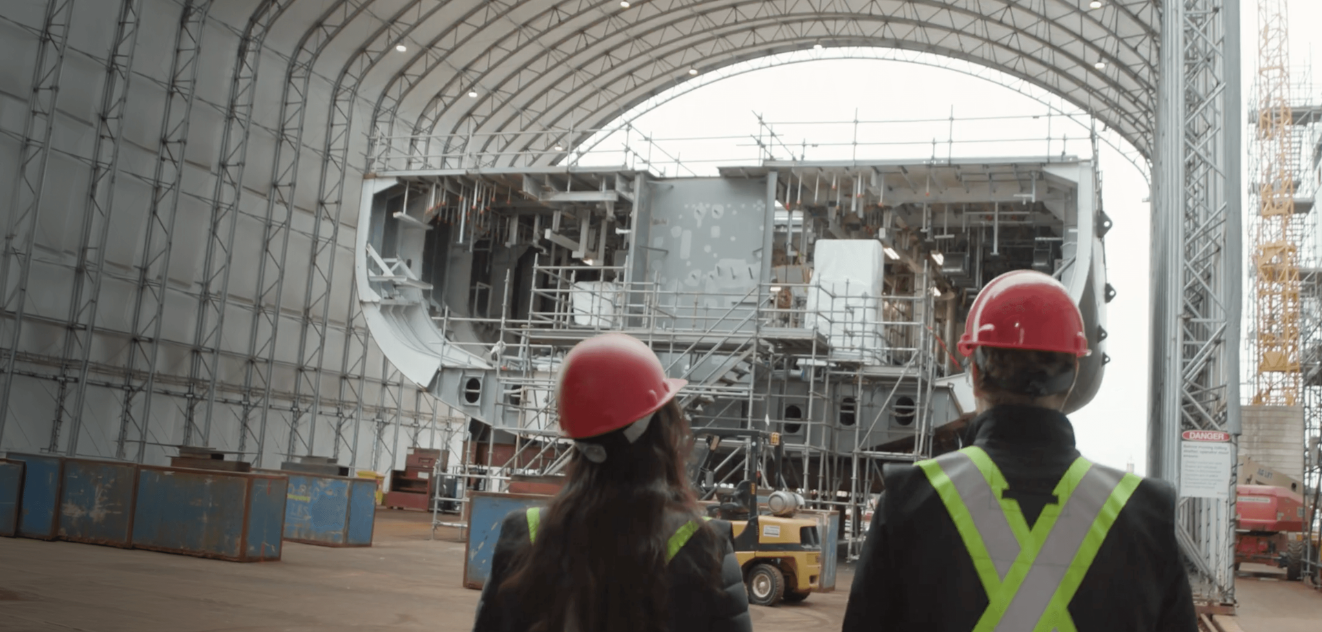 Defence manufacturing operations consulting at a shipyard