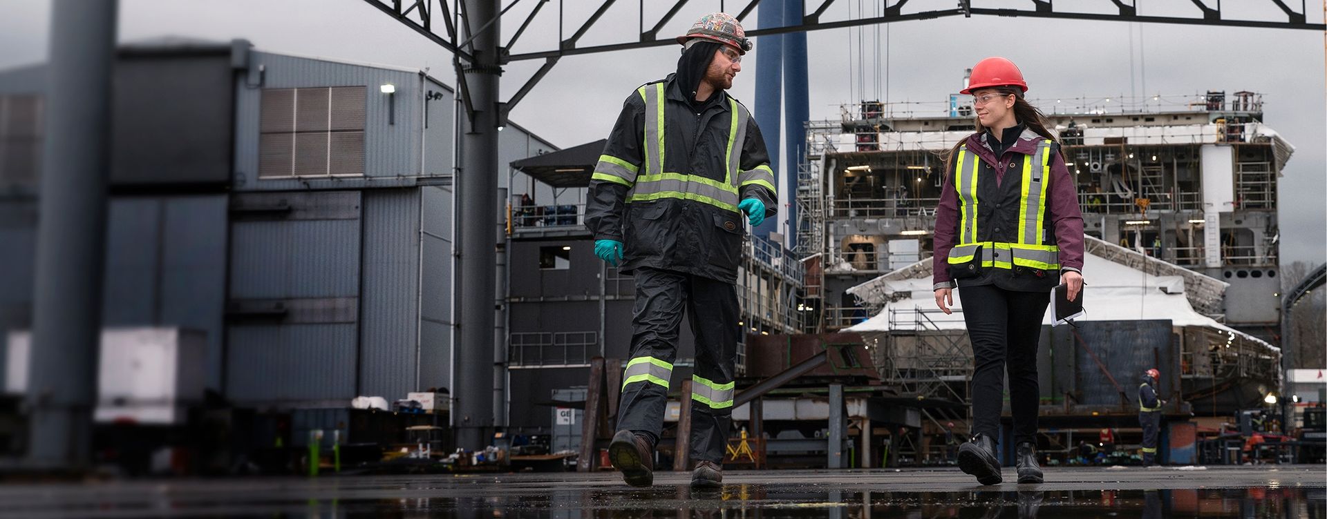 Defence manufacturing operations consulting at a shipyard